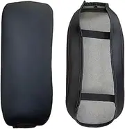 Car Armrests Fit for Toyota RAV4 2019-2023 Car Console Armrest Covering Mat Car Armrest Storage Lid Leather Cover Protection Pad Console Armrest(Black)