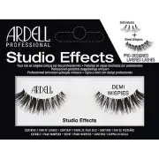 1 Pair GENUINE ARDELL Studio Effects Demi Wispies Black Eyelashes Lashes