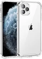 T Tersely Clear Case Cover for Apple iPhone 11 Pro Max (6.5 inch), Air Hybrid Slim Fit Shockproof Crystal TPU Bumper Protective Case Cover for iPhone 11 Pro Max [Suits Wireless Charger]