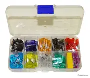 MINI BLADE FUSE ASSORTMENT, 120 Pieces, small size – automotive, electronics