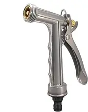 Metal Hose Nozzle, Hose Pipe Sprayer Machine, High Pressure Garden Hose Nozzle, Upgraded Hose Pipe Sprayer, Patterns Garden Hose Sprayer, Metal Garden Hose Nozzle for Hose Pipe for Watering Plants Car