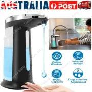 400ML Automatic Soap Liquid Dispenser Handsfree Touchless IR Sensor Hand Washer