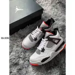 NIKE AIR JORDAN 4 HOT LAVA AJ4 熱熔巖 黑白 籃球鞋 308497-116