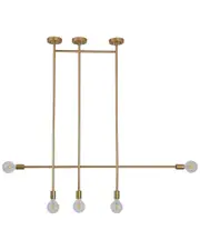 VidaLite Modern Style 5 Bulb Pendant Flush Mount