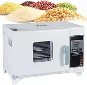 16L Digital Forced Air Convection Drying Oven Lab Electric Blast Drying Oven Heat Treat Oven Temperature Control Fan Speed Adjustable 500W