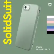 【RHINOSHIELD 犀牛盾】iPhone SE第3代/SE第2代/8/7 4.7吋 SolidSuit 經典背蓋手機保護殼(獨家耐衝擊材料)