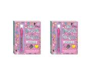 2x Hinkler Fashion My Book Of Secrets Creative Journal w/Invisible Ink Kids 7-14