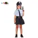 ❤瘋狂派對❤萬聖節女童警察角色扮演造型服飾 兒童女警Cosplay服裝 校園活動舞台表演變裝派對道具服飾 兒童節職業童裝