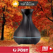 Devanti Aromatherapy Diffuser Humidifier Ultrasonic Essential Oil 4 in 1 Remote