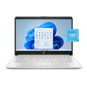HP 14 inch Windows Laptop Intel Celeron N4120 4GB RAM 64GB eMMC Silver