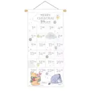 Adorable Ideal Gift Disney Magical Xmas Fabric Advent Calendar Pooh and Friends