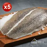 【無敵好食】去骨鰈魚片 X5片(320G/片_300G-350G)