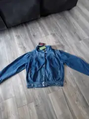 Stranger Things Denim Jacket Quiksilver The Nancy Womens Size Large BNWT