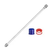 20"/50cm Airless Painting Spray Sprayer Gun Tip Extension Pole Rod Silver