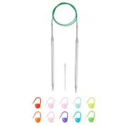 9 Gauge Knitting Circular Needle 32 Inch with Needle & Stitch Markers