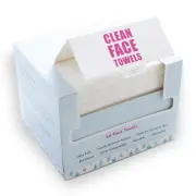 Thank Me Later Disposable Face Towels – 100% Biobased Facial Washcloths for C...