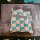 Logan & Mason Skylar Teal Queen Quilt Cover Set