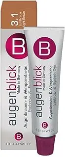 Berrywell Eyebrow and Eyelash Tint 15 ml, Light Brown