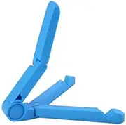 Tablet Stand Holder Foldable Adjustable Angle Support Bracket Mount for iPad Android Kindle e-Book PC Mobile Phone Holder,Blue
