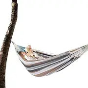 Outdoor Hammock | Portable Hammock | Comfortable Hammock for Camping | Adjustable Hammock with Stand, Outdoor Relaxation Hammock, Lightweight Camping Hammock for Beach, Travel, Backyard Use