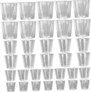 KITANDOVE 40pcs Nursery Cup Watering Orchid Clear Orchid Pots Garden Potting Outdoor Decor Small Planter Plant Nursery Indoor for Plants Floral Containers Planter Cup Plastic Transparent