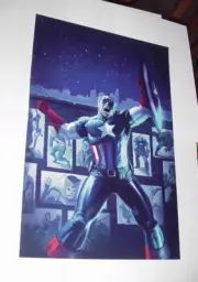 Captain America Poster #47 Avengers 16 Skrull Homage by Marko Djurdjevic