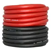 Patron PP4G25R-BK 4 Gauge 25ft Black And 25ft Red Power/Ground Wire True Spec an