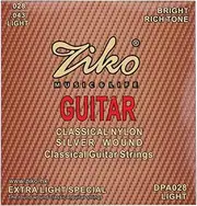 Labymos DPA-028 Classical Guitar Strings Normal Light ion Silver Wound Nylon String -Rust Set of 6pcs Musical Instrument String Accessories
