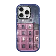 iPhone 16 Pro Impact Case MagSafe Compatible Winter in Paris (Holiday Fashion Illustration Case)