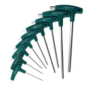 1.5mm-10mm T-Handle Hex Allen Key Screwdriver Assortment Universal Wrench Tool a
