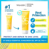 在飛比找蝦皮購物優惠-Wardah UV SHIELD ESSENTIAL GEL