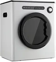 4KG Vented Tumble Dryer with Sensor Dry, Freestanding Compact Vented Tumble Dryer, Small Tumble Dryer, Smart Control Panel, Freestanding Table top Dryer for Home, Dorm, Apartment