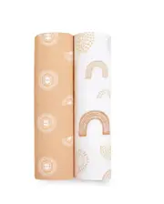 aden + anais keep rising 2pk muslin swaddles
