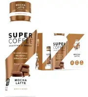 Kitu Super Coffee Mocha Latte 12 oz ( Pack of 12 )~9/30/2026