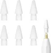 [KYLOS] 6 Pieces Tips for Apple Pencil Tip, High Sensitivity Replacement Tip for Apple Pencil 2nd Generation/1st Generation/USB C/Pro Pencil Tips, Apple Pencil Tips, Apple Pencil Tip, Apple Pencil 2nd
