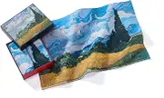 Musearta GT2-VG-WC-V433126 Unisex Guest Towels Set of 2 with Wheatfield with Cypresses by Artist Vincent Van Gogh Cotton 40 x 60 cm