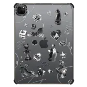 iPad Pro 11-inch (3rd/4th gen) iPad Impact Case Black Chess Cat