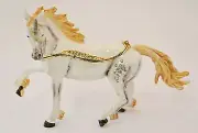 Bejeweled Unicorn Trinket Box. Hand Painted Enamel with Swarovski Crystals