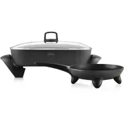 Sunbeam DiamondForce Electric Frypan & Electric 25cm Skillet Set - PUM4000DF