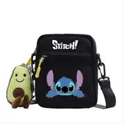 Stitch Printed Kids Girls Boys Handbags Crossbody Shoulder Bag, Messenger Bag Cartoon Cosmetic Bag Adjustable Strap Coin Purse A