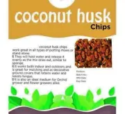Organic Dry Coconut Husk Fiber Husk Chips for Orchids Anthurium