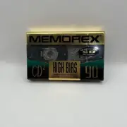Memorex CD2 Cassette Tape HIGH BIAS Type II 90 Minutes