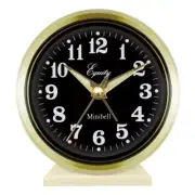 4 In Round Loud Bell Keywind Analog Alarm Clock