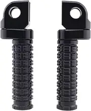 W For YAMAHA YZF R7 YZF-R7 R 7 2021-2023 R15 V3 2017-2022 Rotating Front Driver Footpegs Knight Foot Pegs Y (Color : B-Black)