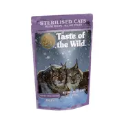 Taste Of The Wild Indoor Sterilised Chicken Pate Wet Cat Food Pouch 85gx12