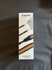 Polaroid Camera Strap Flat – Rainbow Stripe