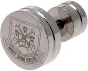 West Ham United FC Stainless Steel Stud Earring