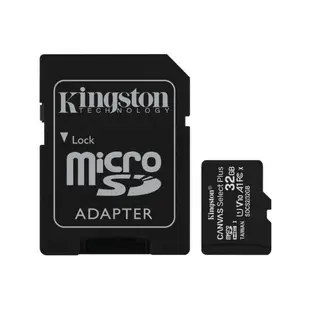 金士頓 Kingston CANVAS Select Plus microSD C10 A1 100MB/s 新版記憶卡