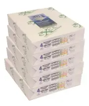 Excel One (16607) Carbonless Paper, 8.5 x 11, 4-Part Forward -5 Reams (625 Sets)