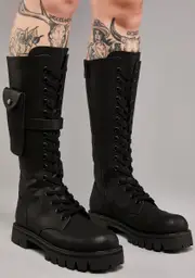 [Widow] Bring The Pain Combat Boots